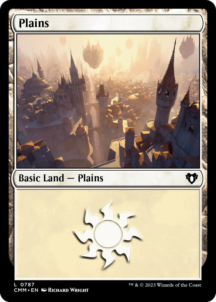 Image for Plains (0787) (787) [Commander Masters] - Magic: The Gathering