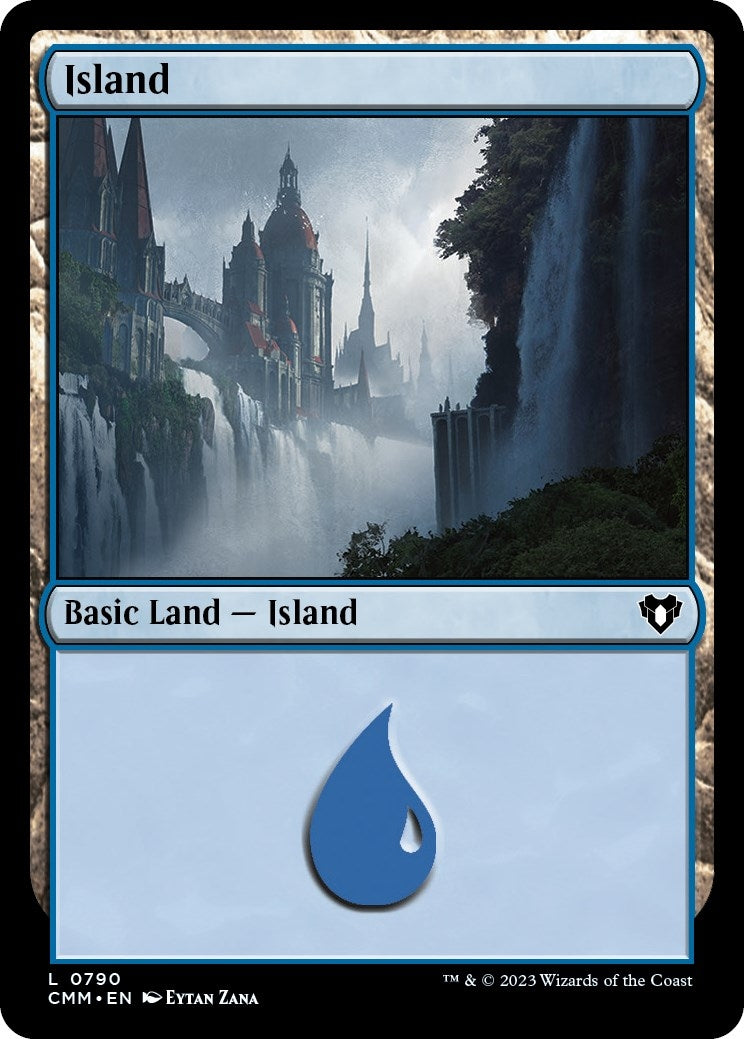 Image for Island (0790) (790) [Commander Masters] - Magic: The Gathering