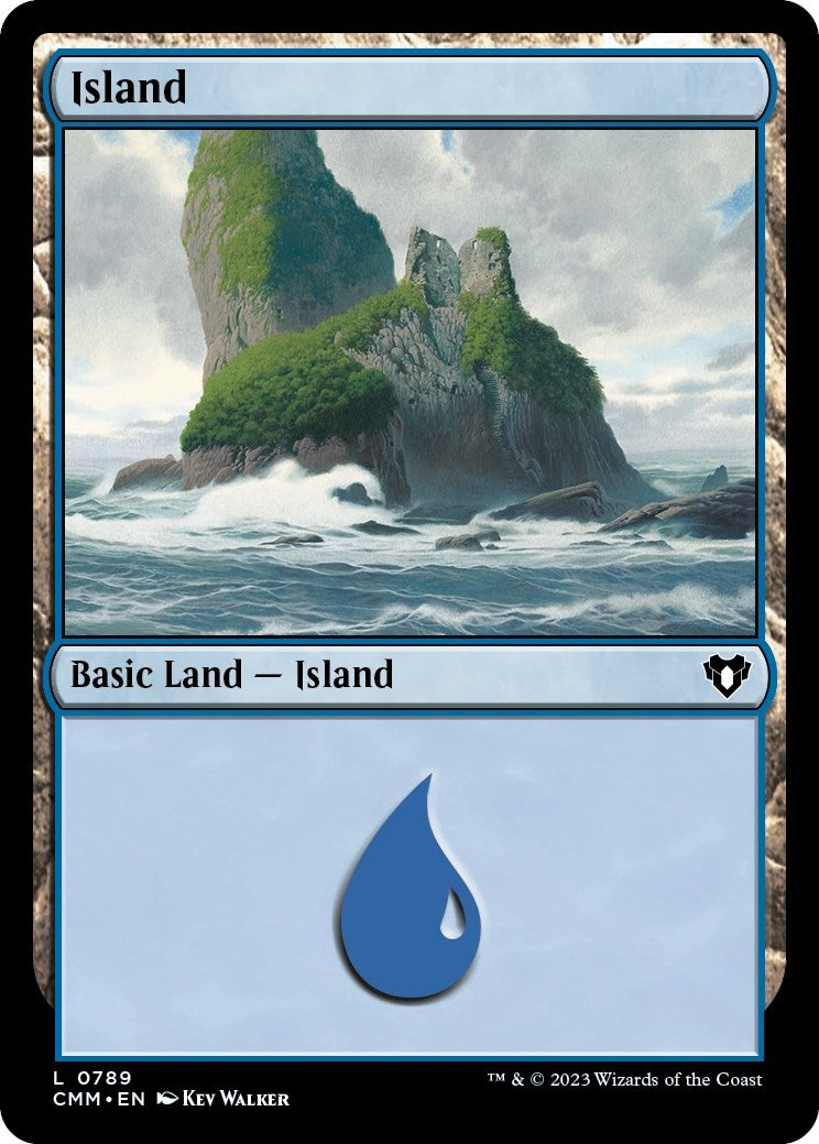 Image for Island (0789) (789) [Commander Masters] - Magic: The Gathering