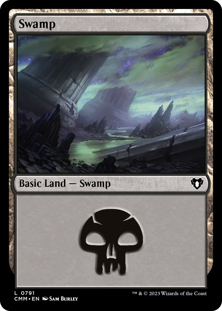 Image for Swamp (0791) (791) [Commander Masters] - Magic: The Gathering