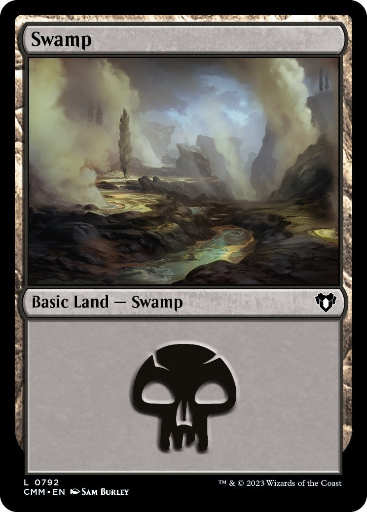 Image for Swamp (0792) (792) [Commander Masters] - Magic: The Gathering
