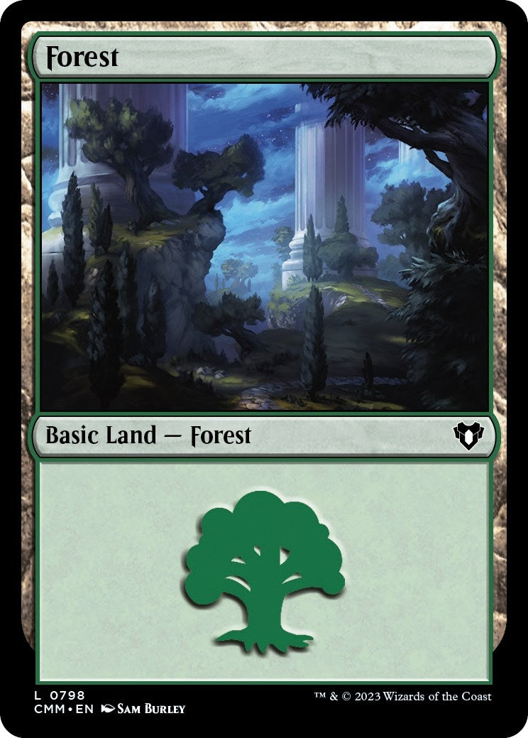 Image for Forest (0798) (798) [Commander Masters] - Magic: The Gathering