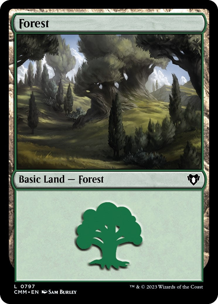 Image for Forest (0797) (797) [Commander Masters] - Magic: The Gathering