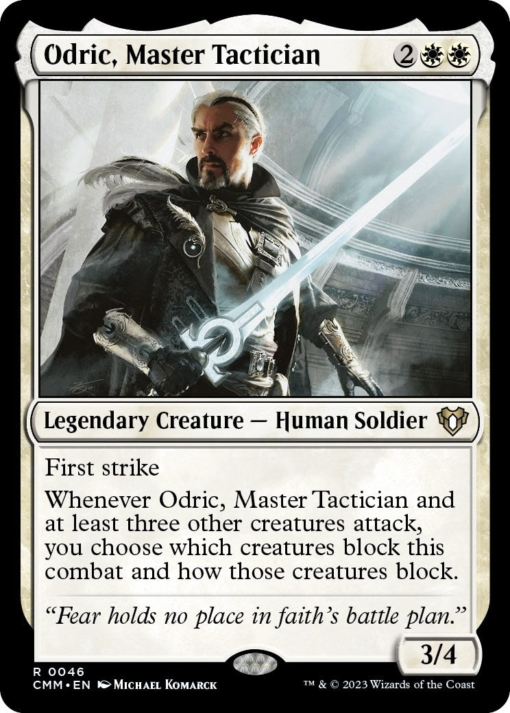 Image for Odric, Master Tactician (46) [Commander Masters] - Magic: The Gathering