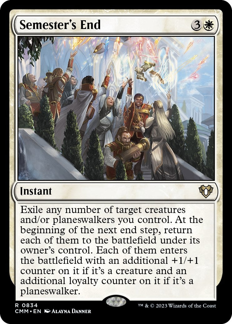 Image for Semester's End (834) [Commander Masters] - Magic: The Gathering
