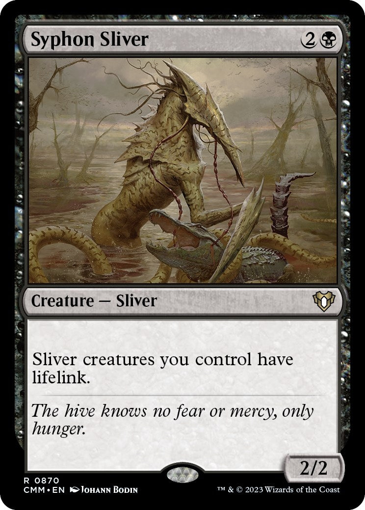 Image for Syphon Sliver (870) [Commander Masters] - Magic: The Gathering