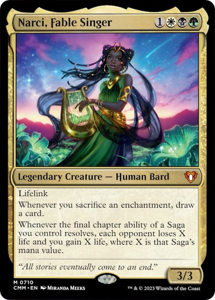 Image for Narci, Fable Singer (710) [Commander Masters] - Magic: The Gathering
