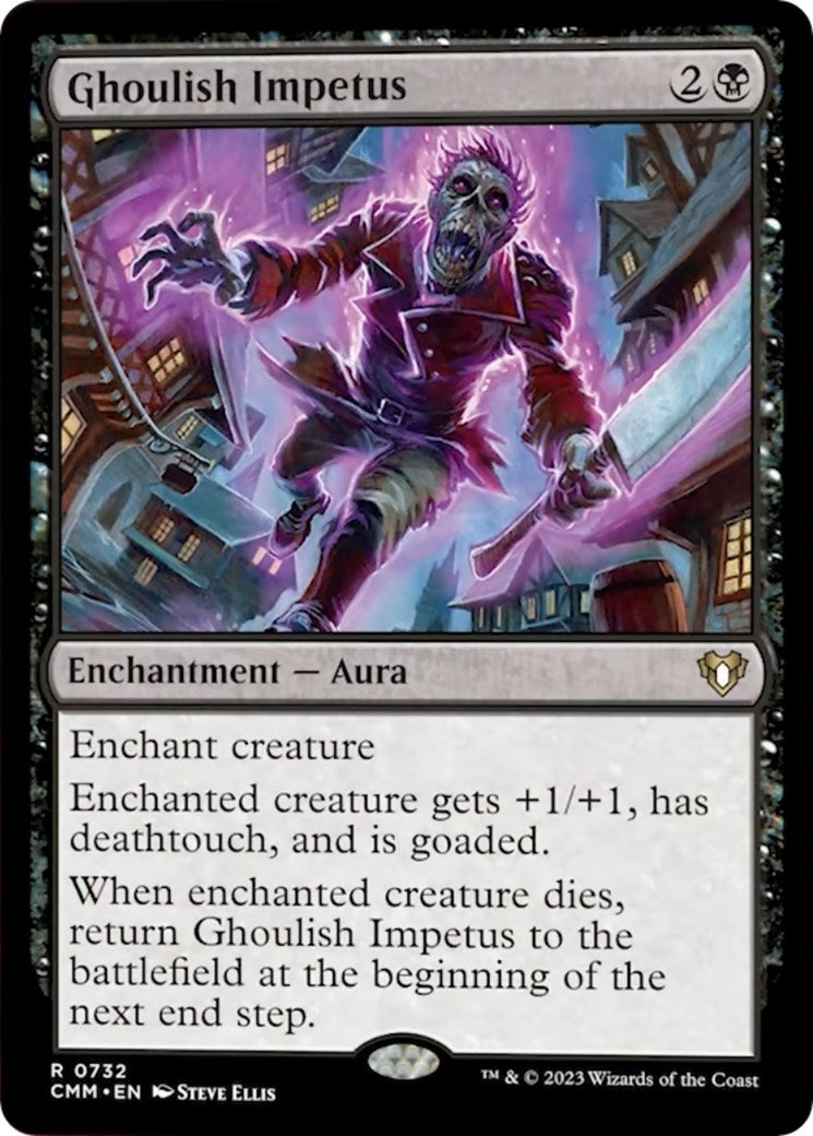 Image for Ghoulish Impetus (732) [Commander Masters] - Magic: The Gathering