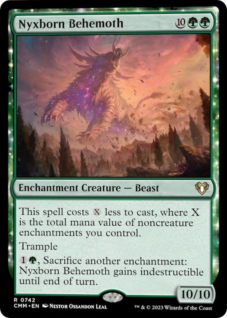 Image for Nyxborn Behemoth (742) [Commander Masters] - Magic: The Gathering