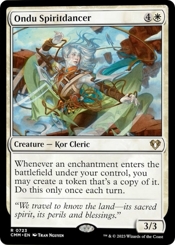 Image for Ondu Spiritdancer (723) [Commander Masters] - Magic: The Gathering