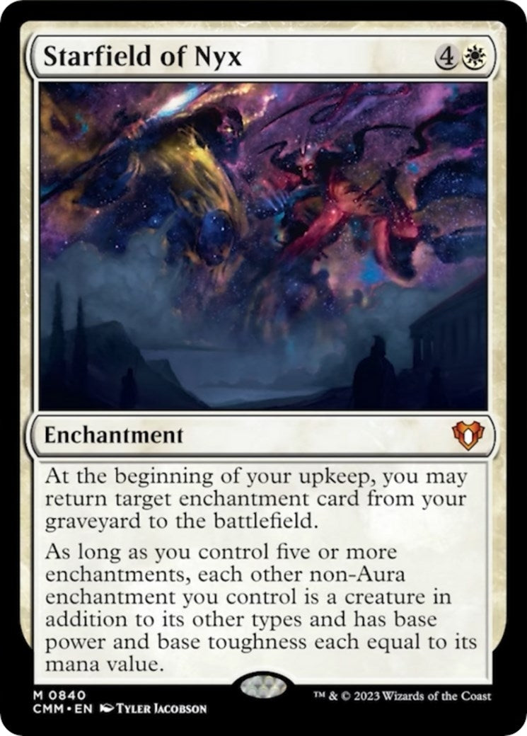 Image for Starfield of Nyx (840) [Commander Masters] - Magic: The Gathering