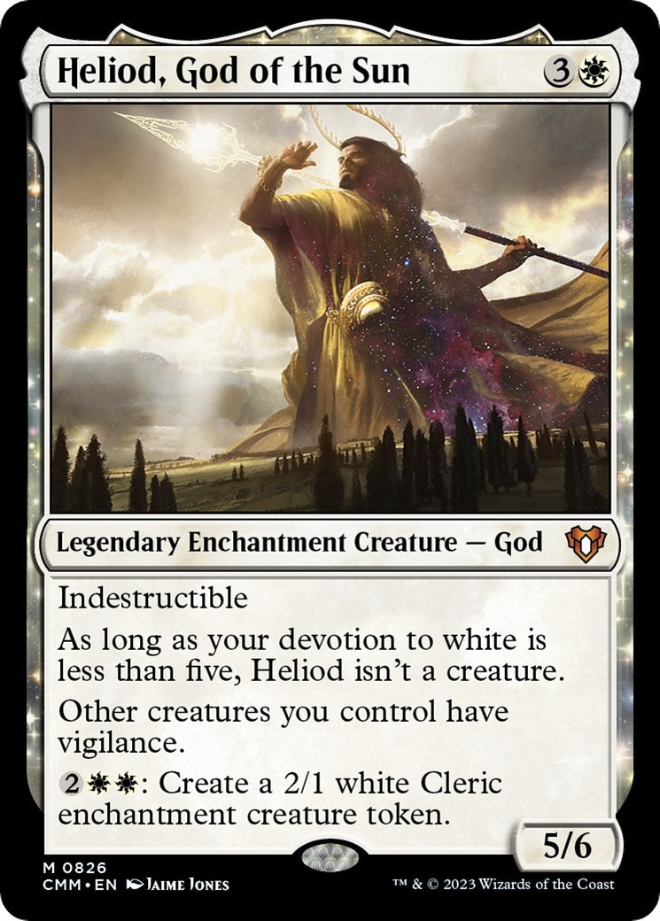 Image for Heliod, God of the Sun (826) [Commander Masters] - Magic: The Gathering