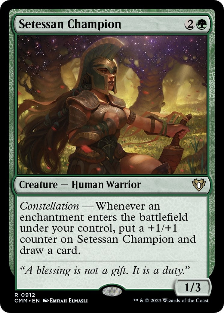 Image for Setessan Champion (912) [Commander Masters] - Magic: The Gathering