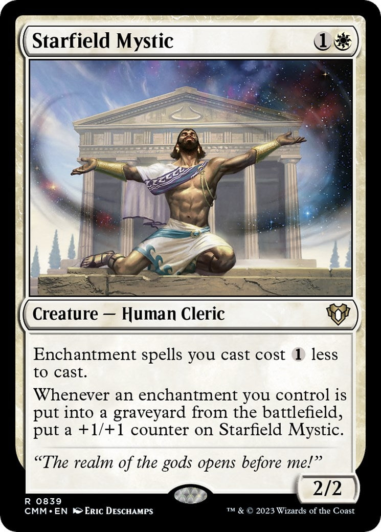 Image for Starfield Mystic (839) [Commander Masters] - Magic: The Gathering