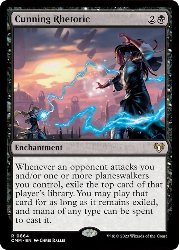 Image for Cunning Rhetoric (864) [Commander Masters] - Magic: The Gathering