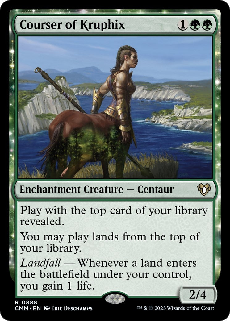 Image for Courser of Kruphix (888) [Commander Masters] - Magic: The Gathering