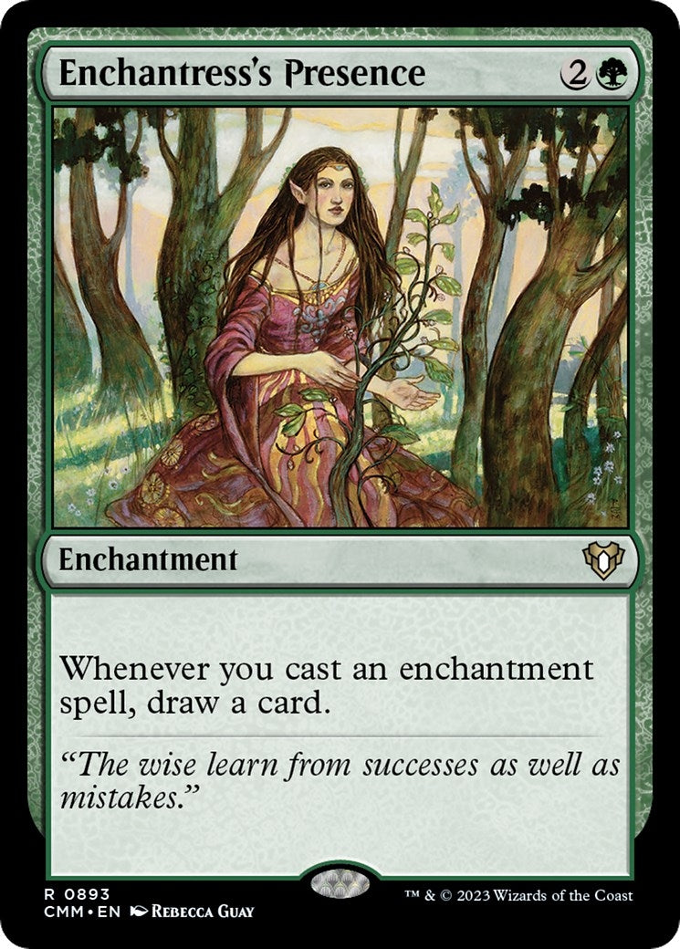 Image for Enchantress's Presence (893) [Commander Masters] - Magic: The Gathering
