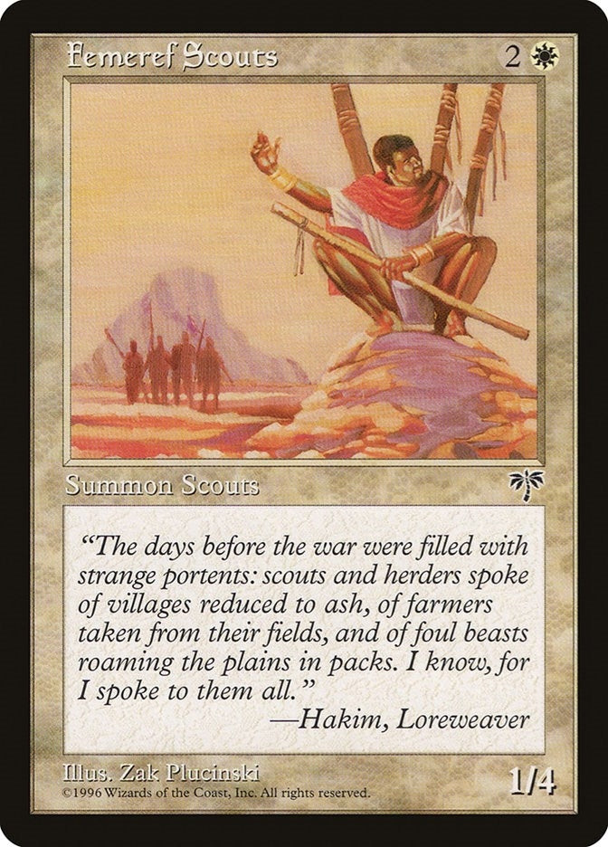 Image for Femeref Scouts [Mirage] - Magic: The Gathering