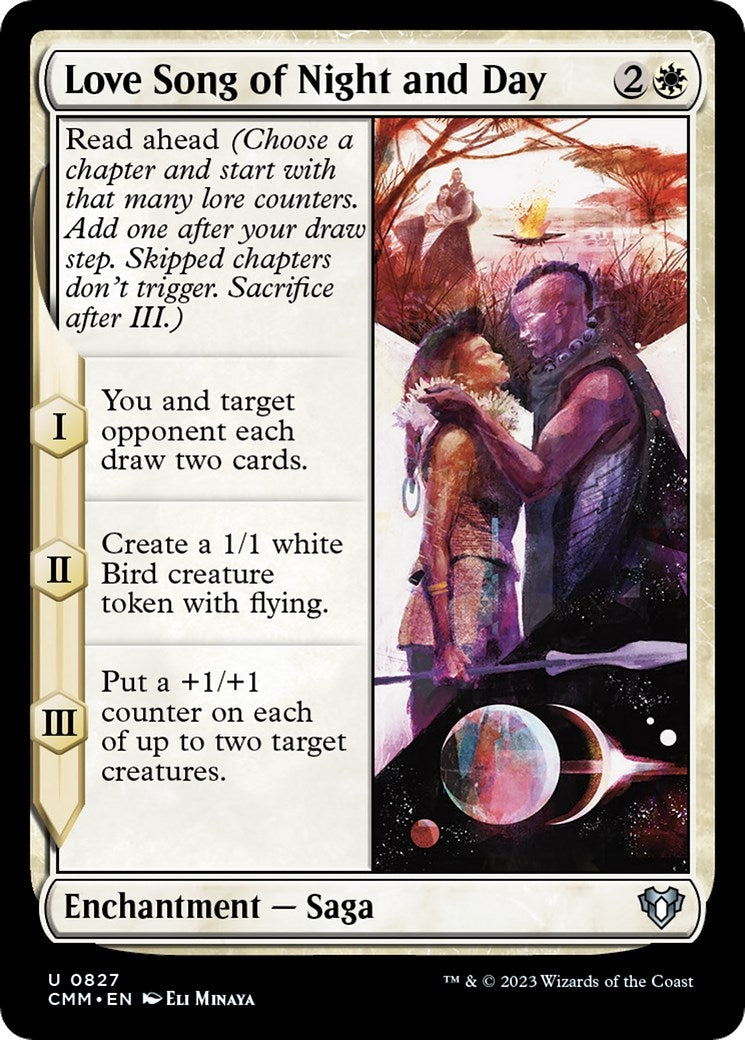 Image for Love Song of Night and Day (827) [Commander Masters] - Magic: The Gathering