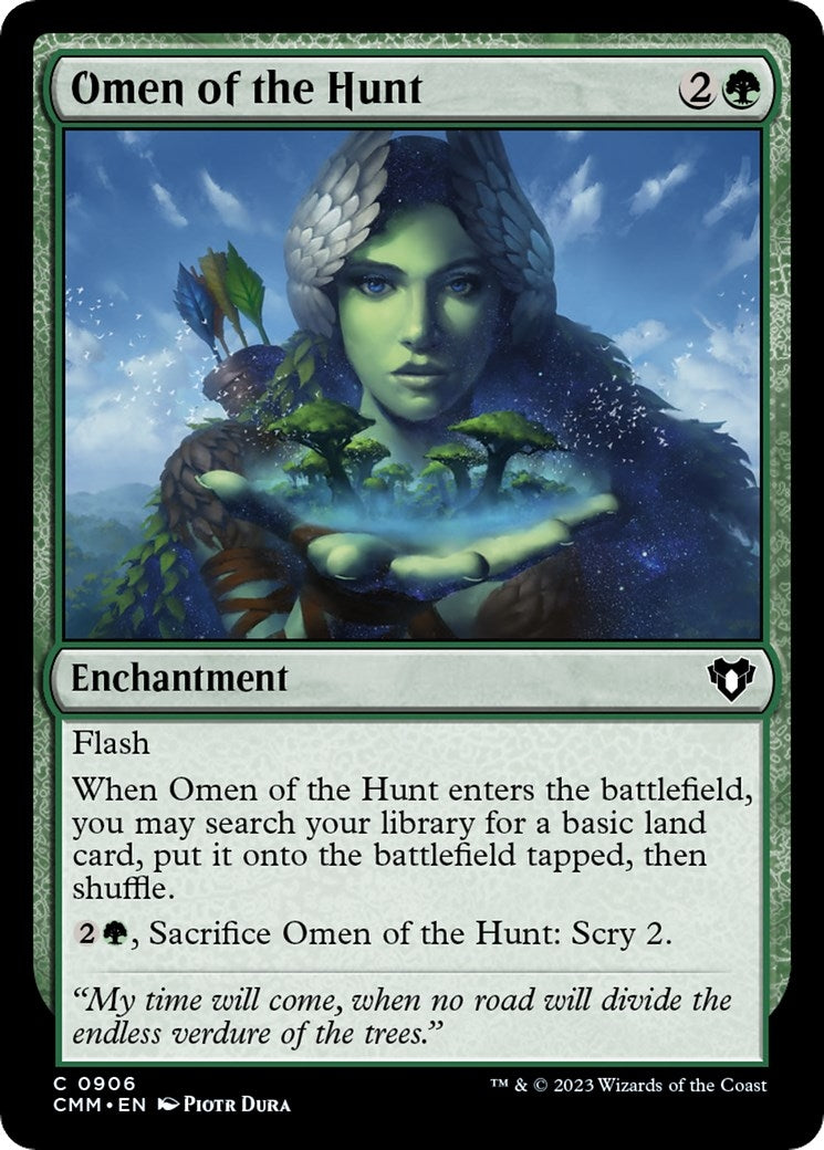 Image for Omen of the Hunt (906) [Commander Masters] - Magic: The Gathering