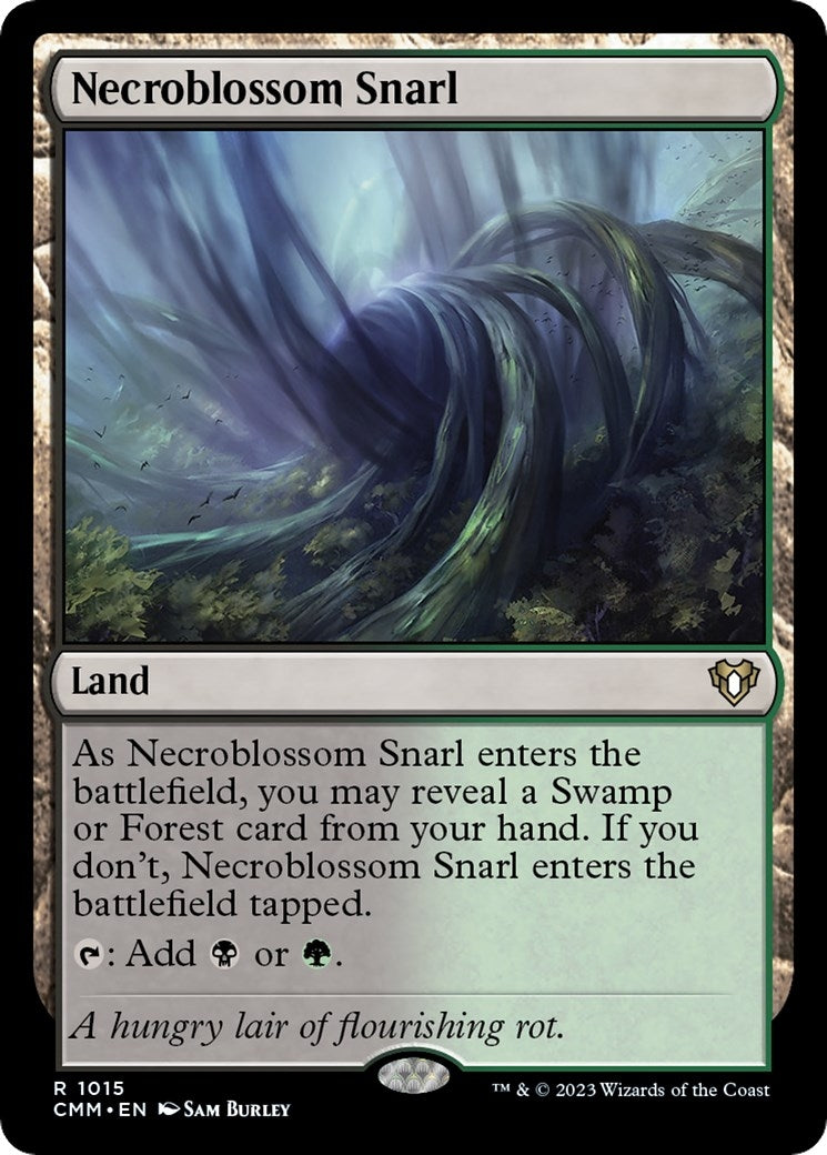 Image for Necroblossom Snarl (1015) [Commander Masters] - Magic: The Gathering