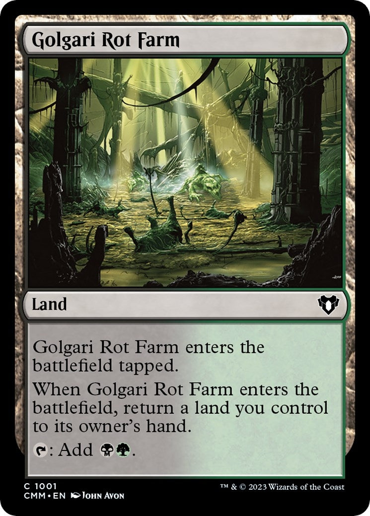 Image for Golgari Rot Farm (1001) [Commander Masters] - Magic: The Gathering