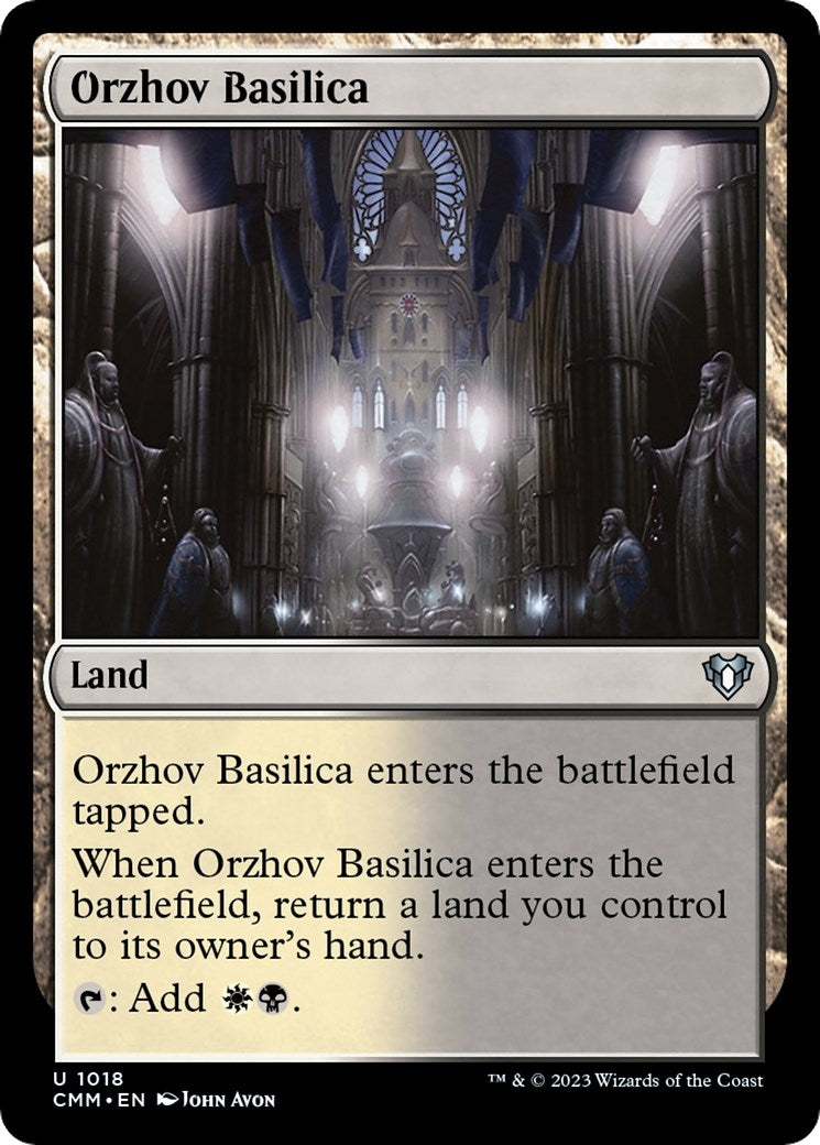 Image for Orzhov Basilica (1018) [Commander Masters] - Magic: The Gathering