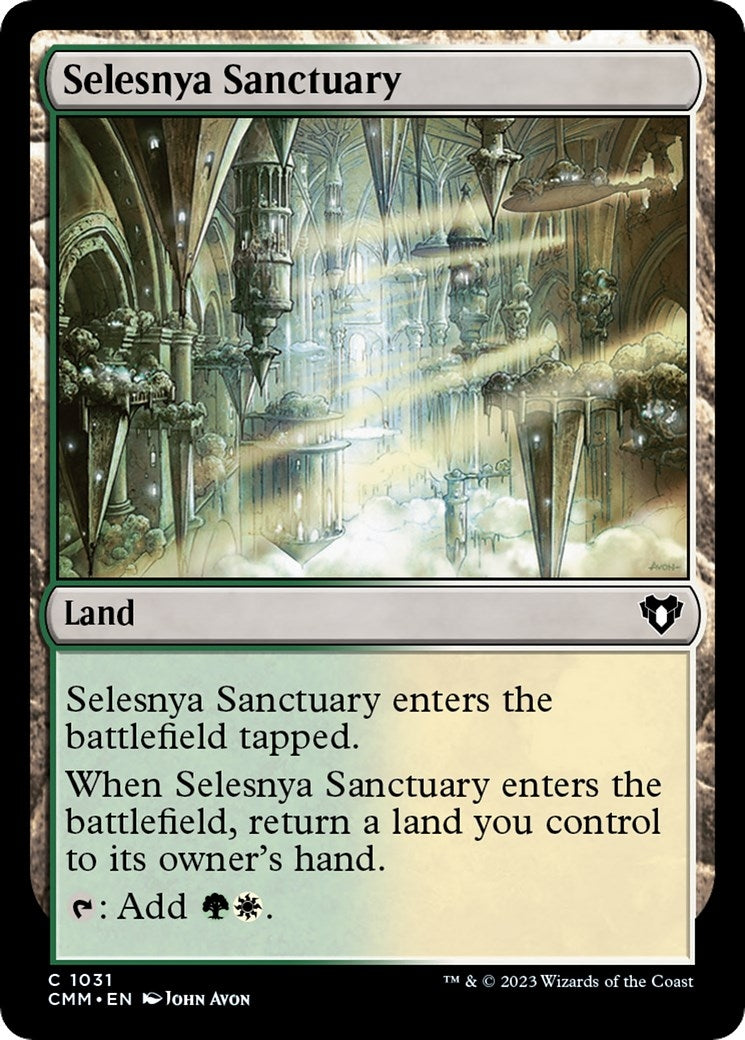 Image for Selesnya Sanctuary (1031) [Commander Masters] - Magic: The Gathering