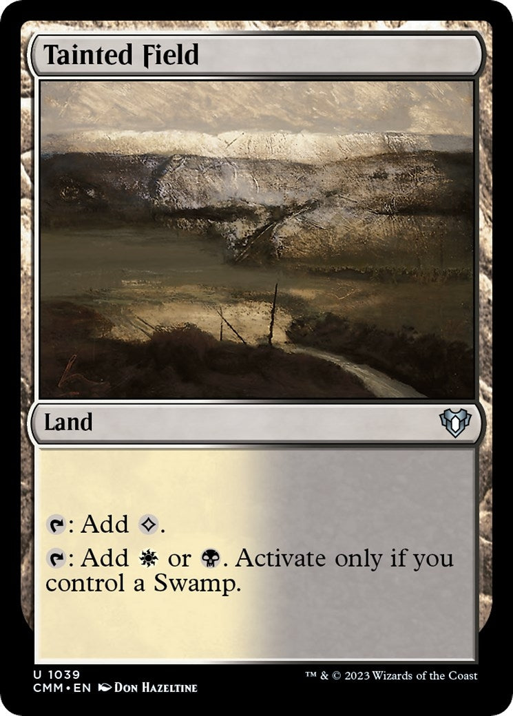 Image for Tainted Field (1039) [Commander Masters] - Magic: The Gathering