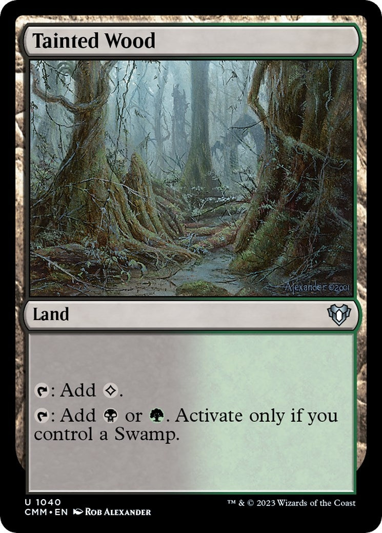 Image for Tainted Wood (1040) [Commander Masters] - Magic: The Gathering