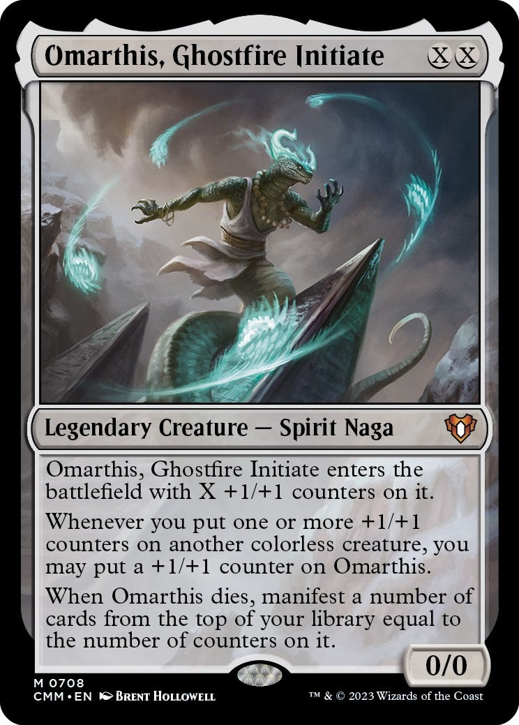 Image for Omarthis, Ghostfire Initiate (708) [Commander Masters] - Magic: The Gathering