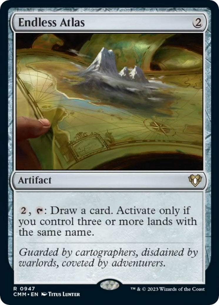 Image for Endless Atlas (947) [Commander Masters] - Magic: The Gathering