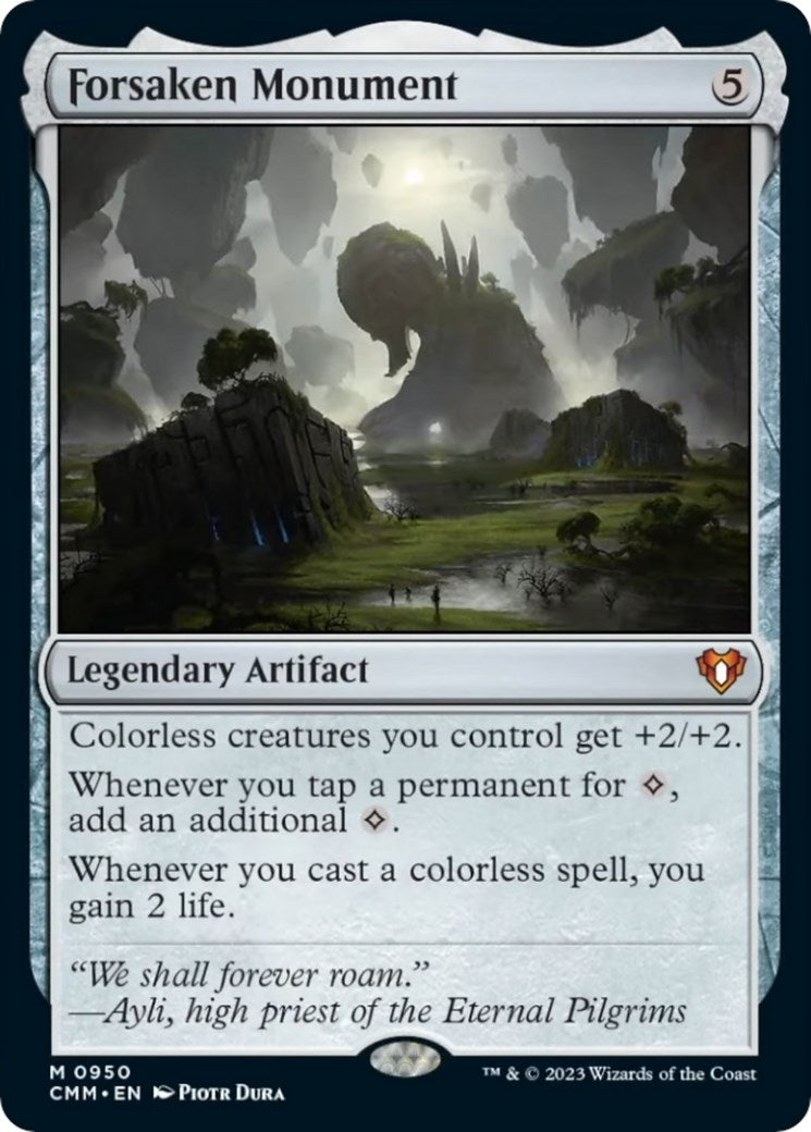 Image for Forsaken Monument (950) [Commander Masters] - Magic: The Gathering