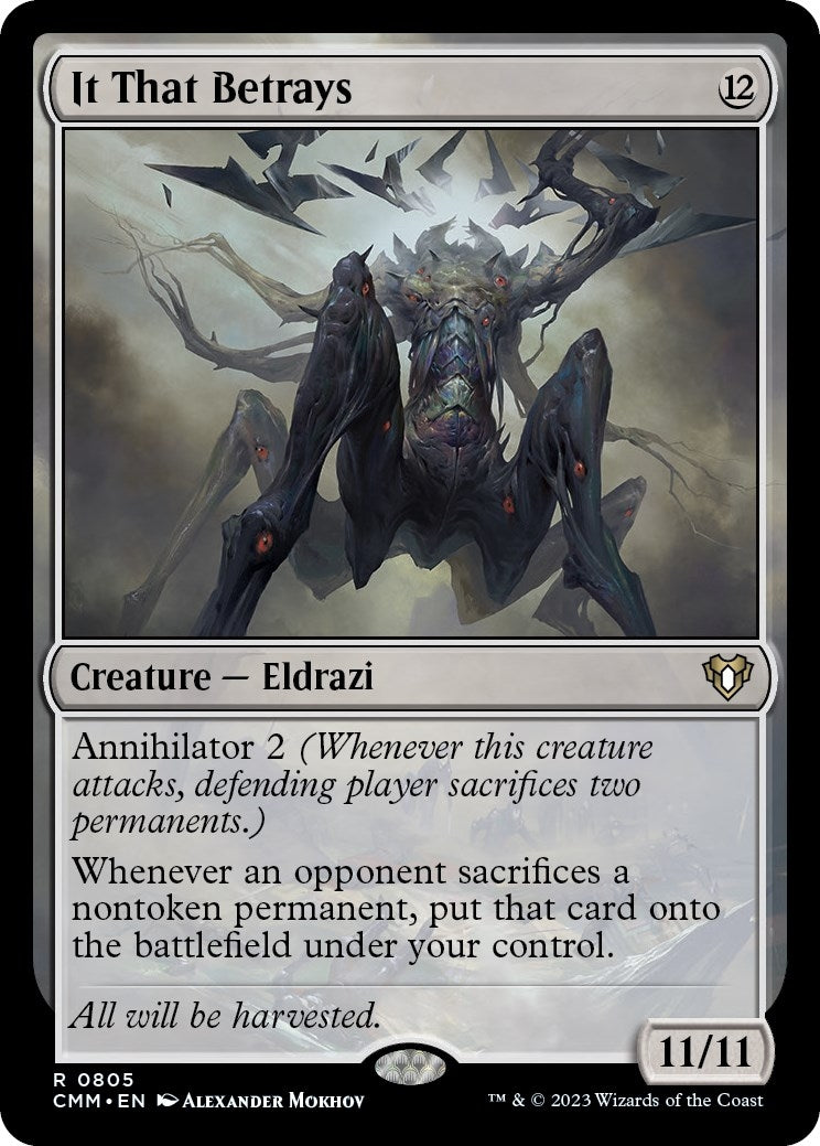 Image for It That Betrays (805) [Commander Masters] - Magic: The Gathering