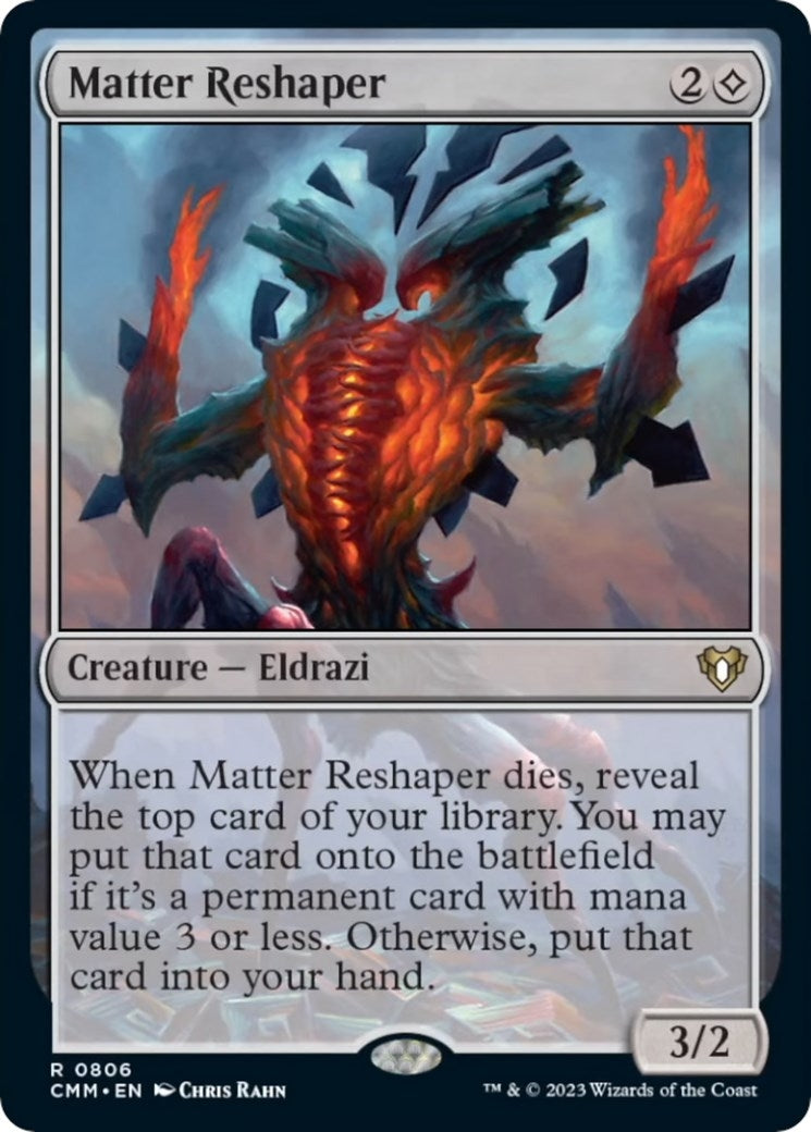 Image for Matter Reshaper (806) [Commander Masters] - Magic: The Gathering