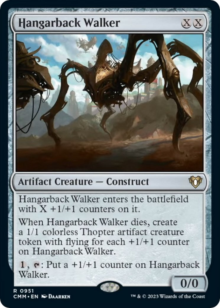 Image for Hangarback Walker (951) [Commander Masters] - Magic: The Gathering