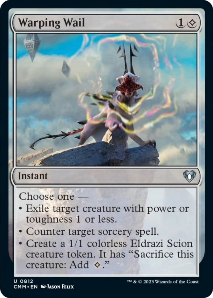 Image for Warping Wail (812) [Commander Masters] - Magic: The Gathering