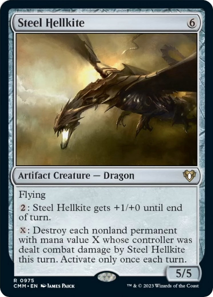 Steel Hellkite (975) [Commander Masters]