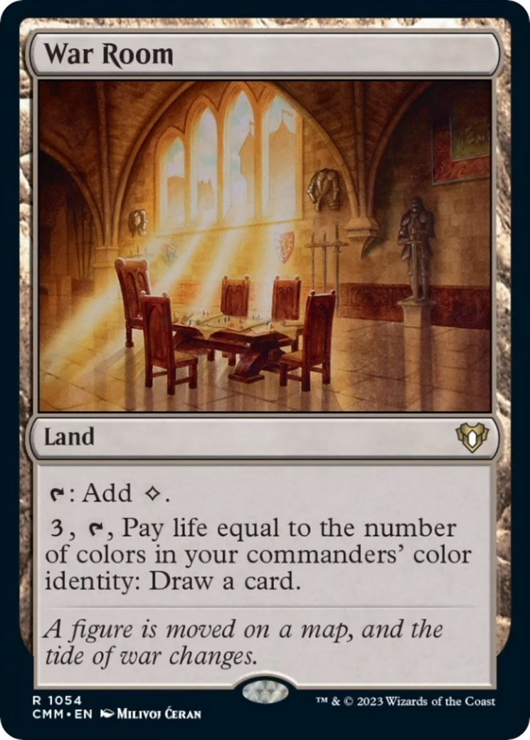 Image for War Room (1054) [Commander Masters] - Magic: The Gathering