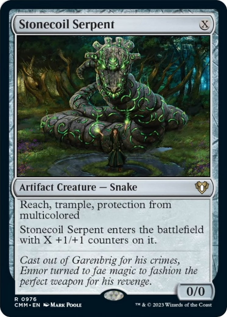 Image for Stonecoil Serpent (976) [Commander Masters] - Magic: The Gathering