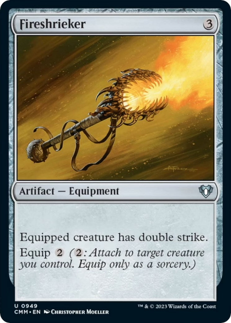 Image for Fireshrieker (949) [Commander Masters] - Magic: The Gathering