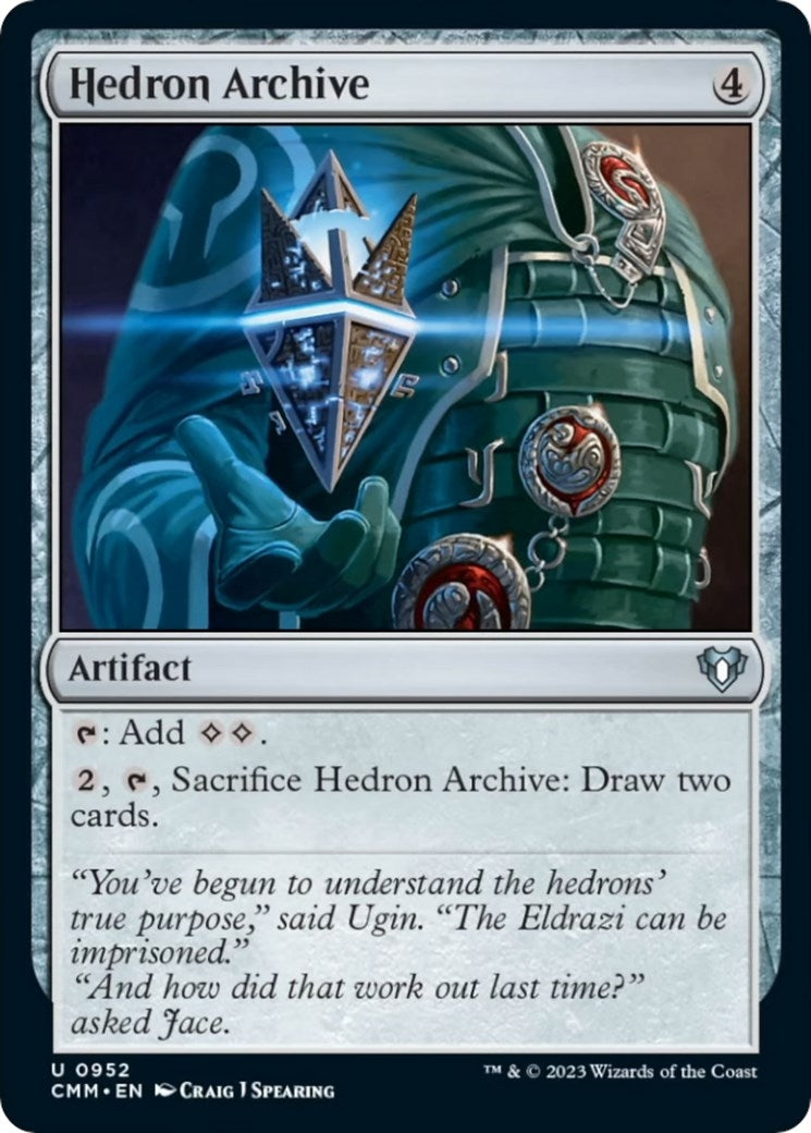 Image for Hedron Archive (952) [Commander Masters] - Magic: The Gathering