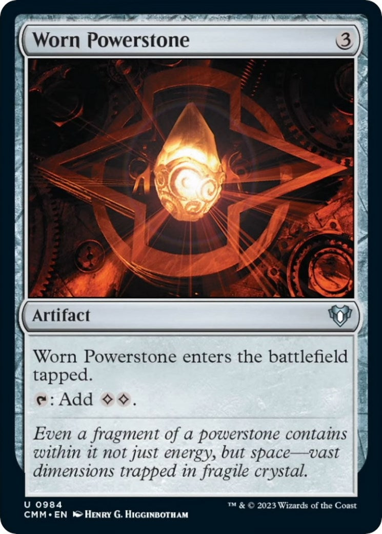 Image for Worn Powerstone (984) [Commander Masters] - Magic: The Gathering
