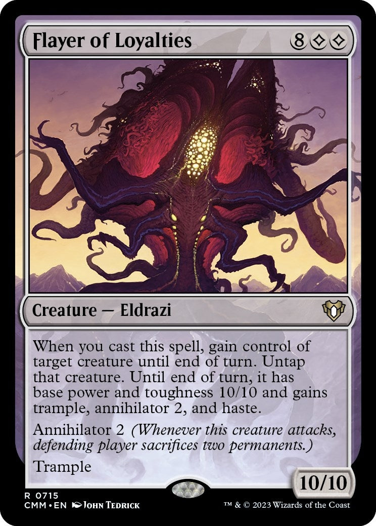 Image for Flayer of Loyalties (715) [Commander Masters] - Magic: The Gathering