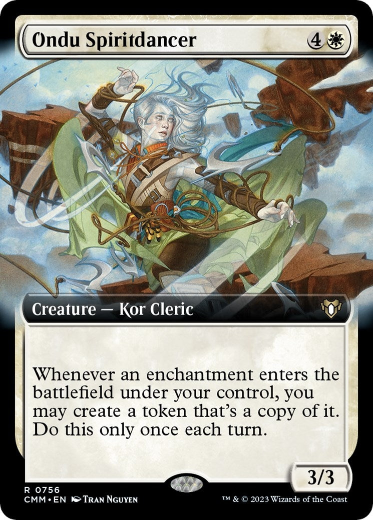 Image for Ondu Spiritdancer (Extended Art) (756) [Commander Masters] - Magic: The Gathering