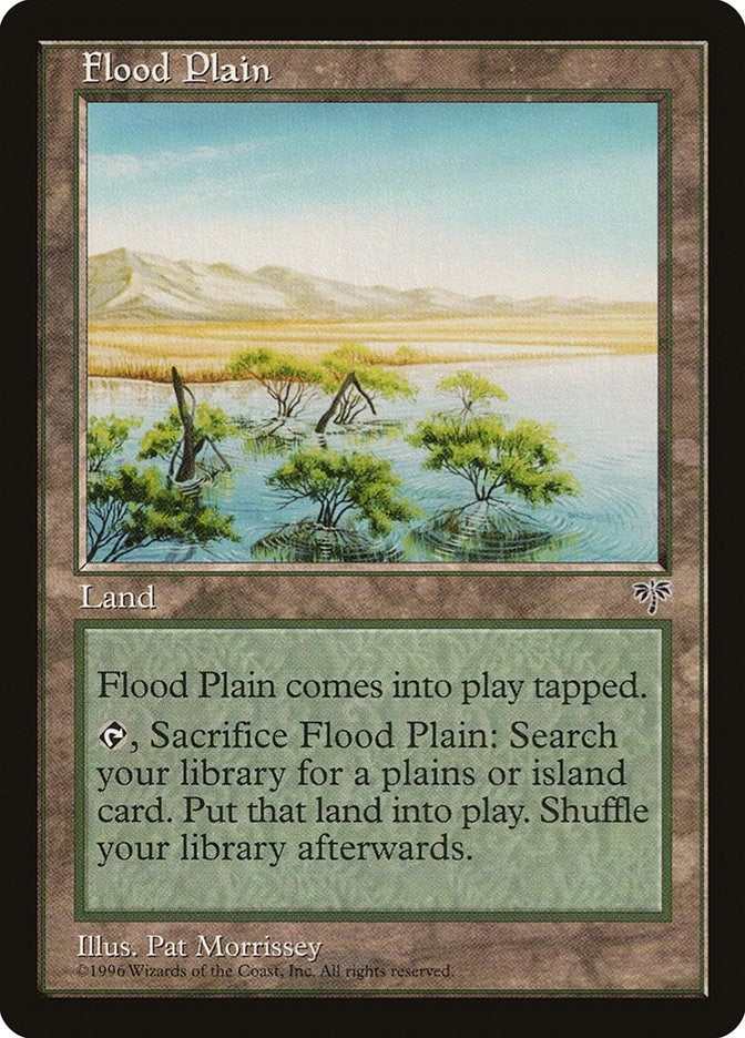 Image for Flood Plain [Mirage] - Magic: The Gathering