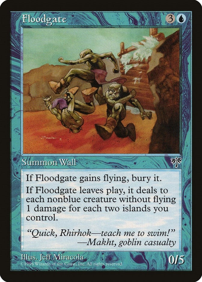 Image for Floodgate [Mirage] - Magic: The Gathering