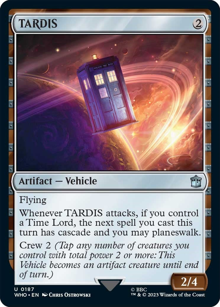 Image for TARDIS (187) [Universes Beyond: Doctor Who] - Magic: The Gathering