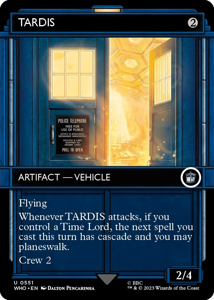 Image for TARDIS (Showcase) (551) [Universes Beyond: Doctor Who] - Magic: The Gathering