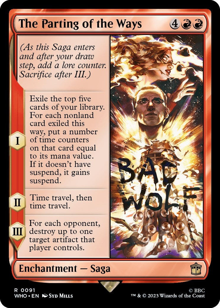 Image for The Parting of the Ways (91) [Universes Beyond: Doctor Who] - Magic: The Gathering